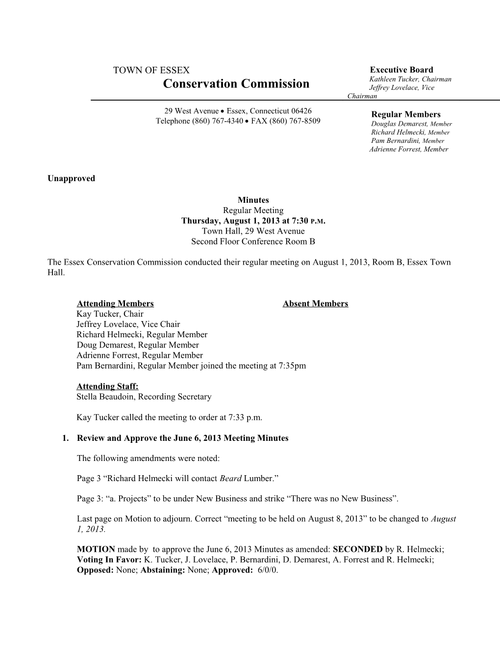 Essex Conservation Commission