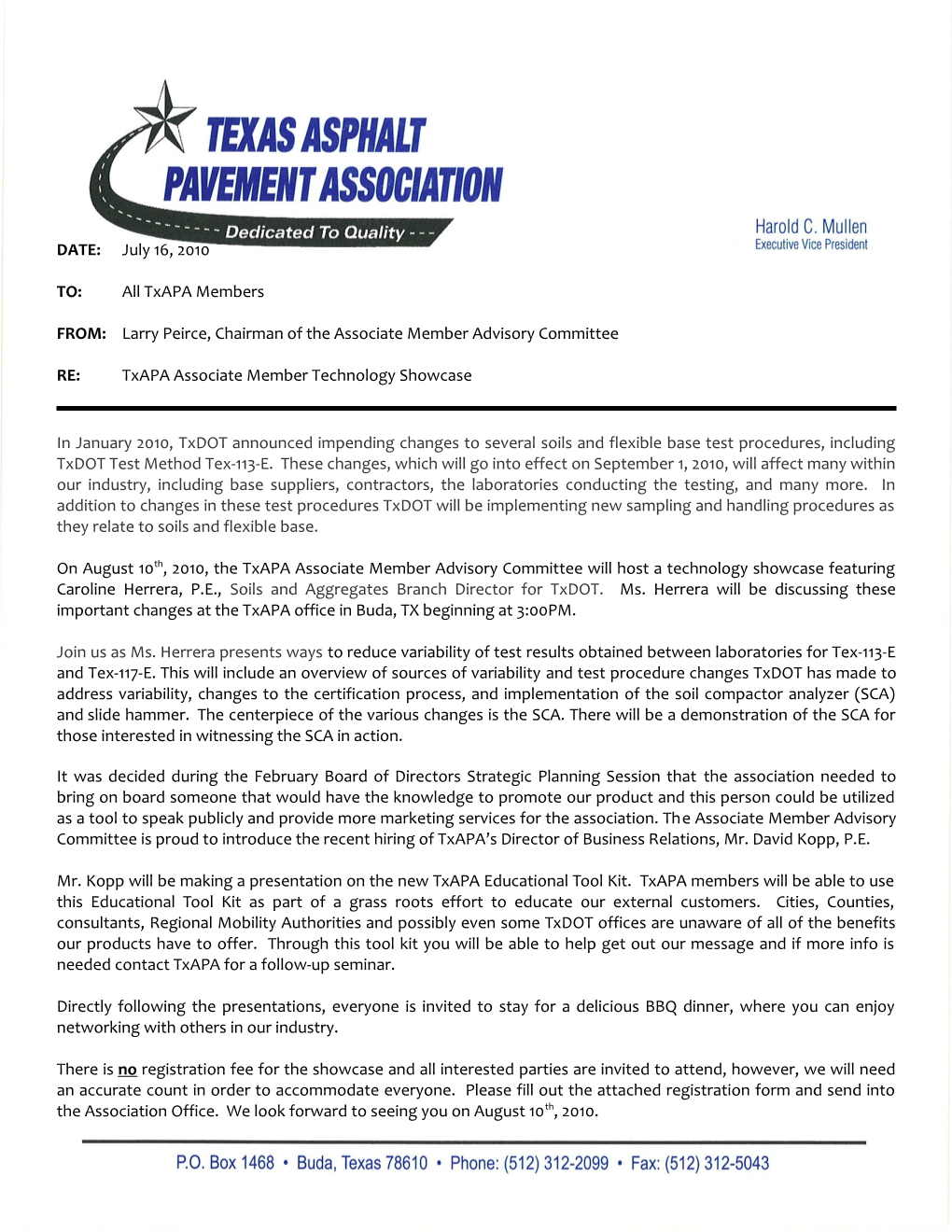 Texas Asphalt Pavement Association s1