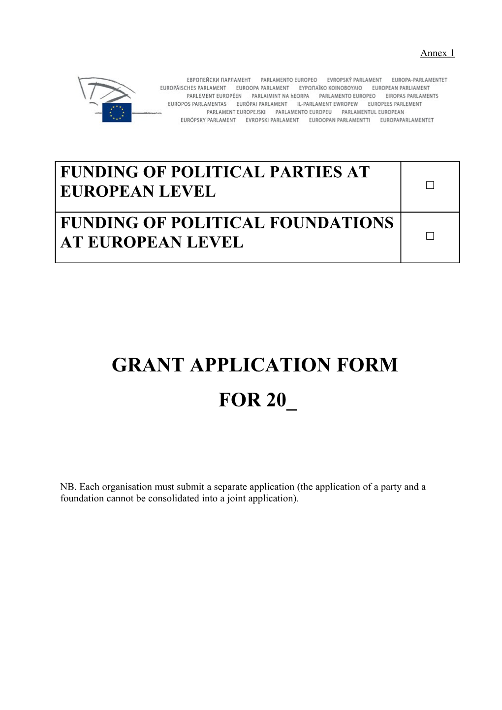 Grant Application Form s3