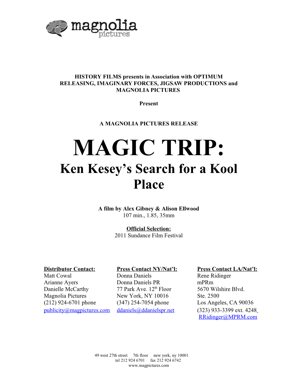 Ken Kesey S Search for a Kool Place