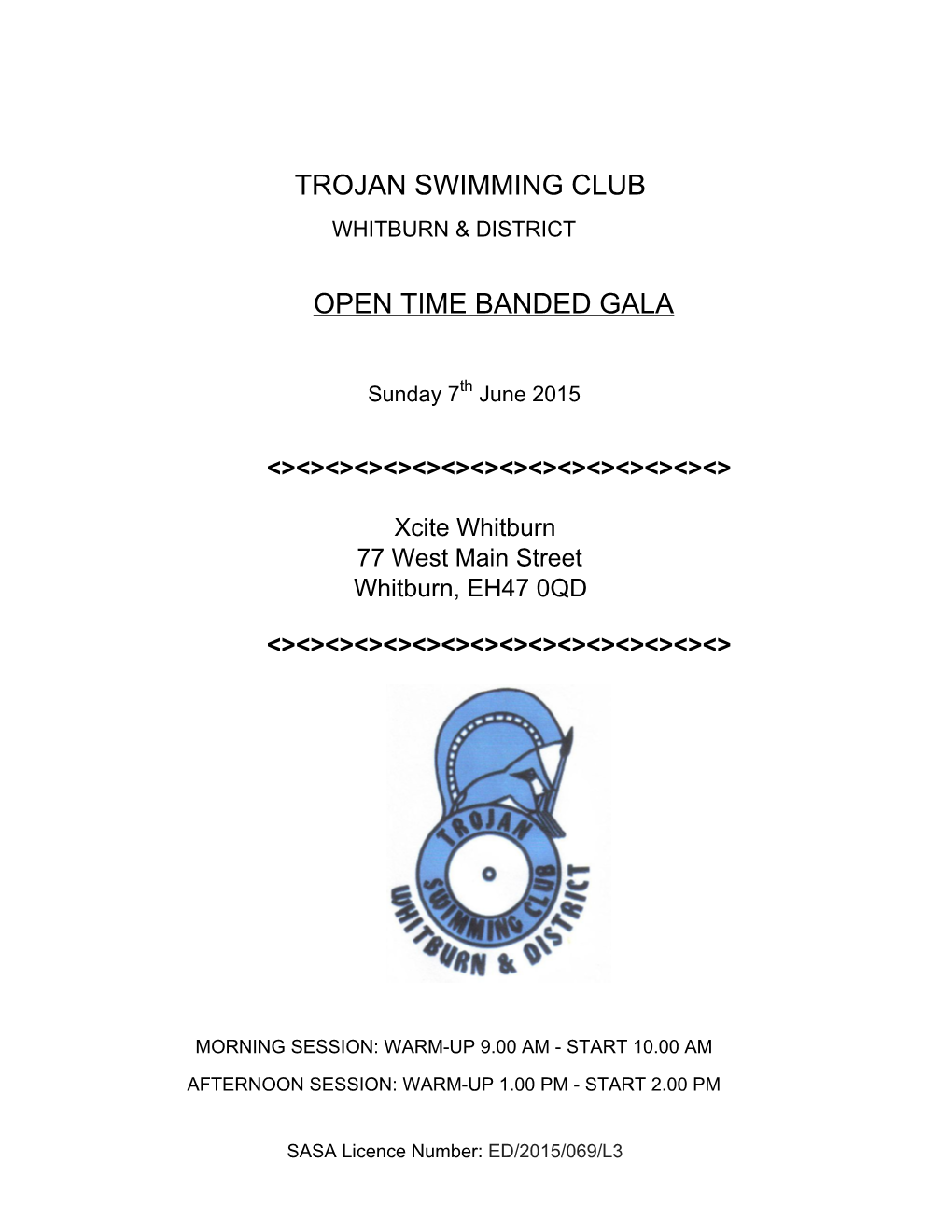 Trojan Swimming Club