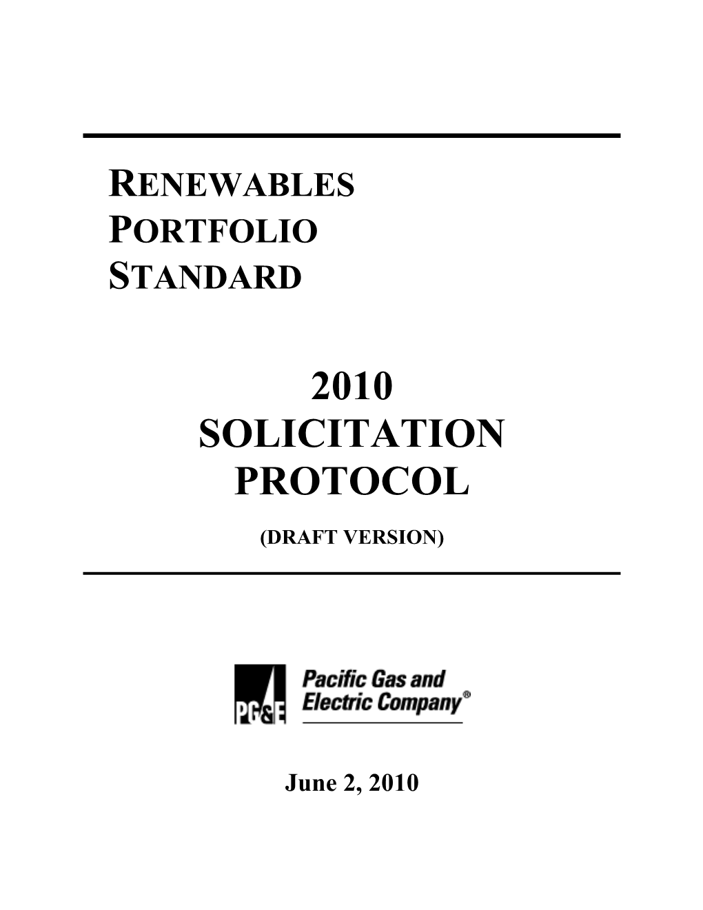 Ii.Solicitation Schedule and Approval Process 3