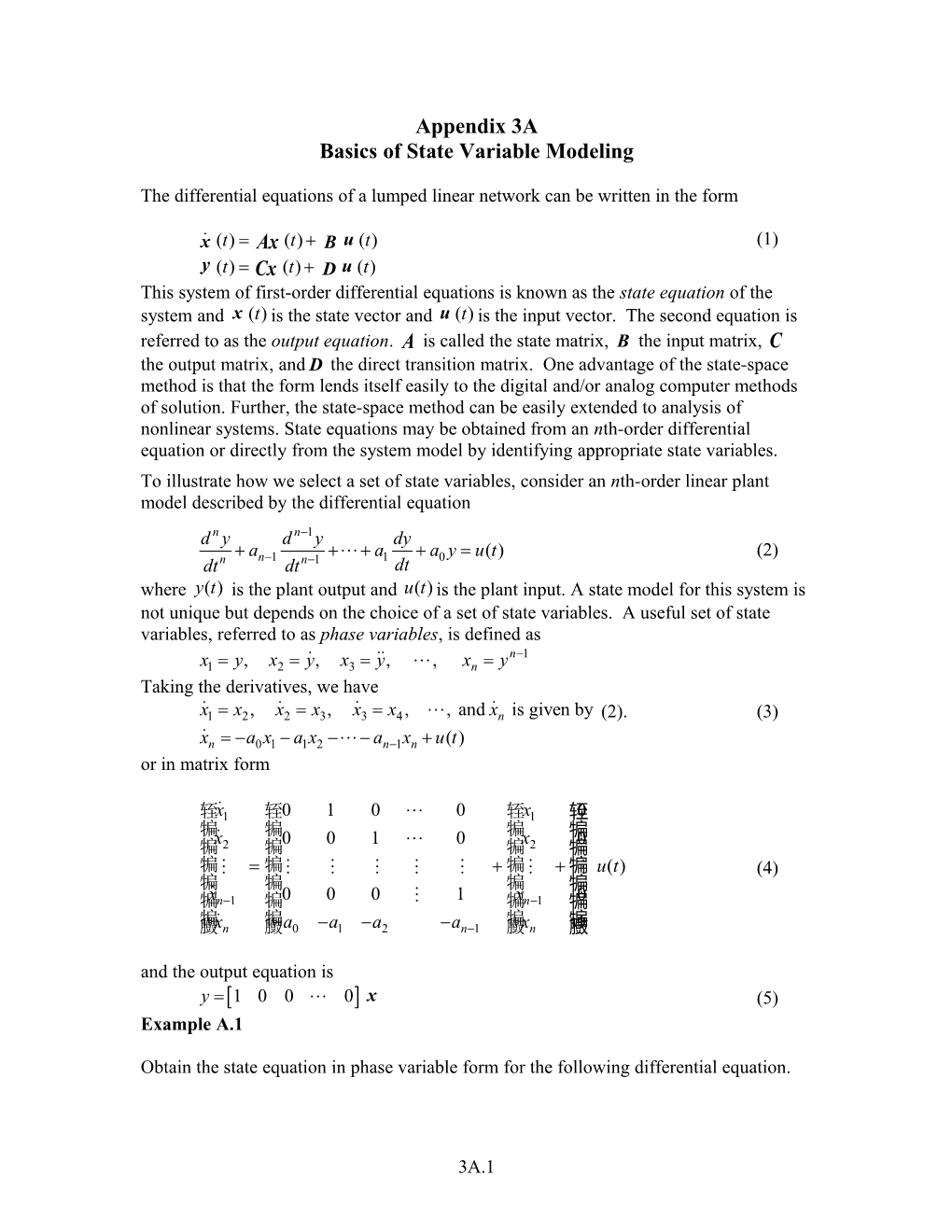 State-Space Modeling