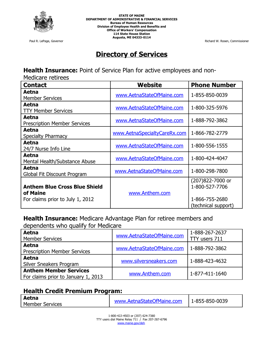 Department of Administrative & Financial Services