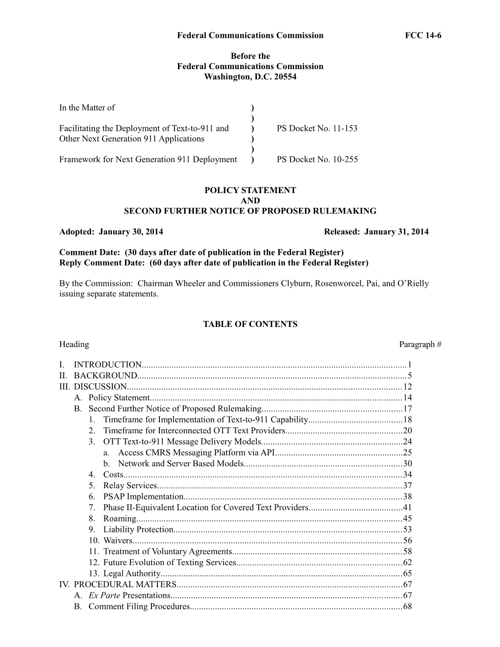 Federal Communications Commission s5