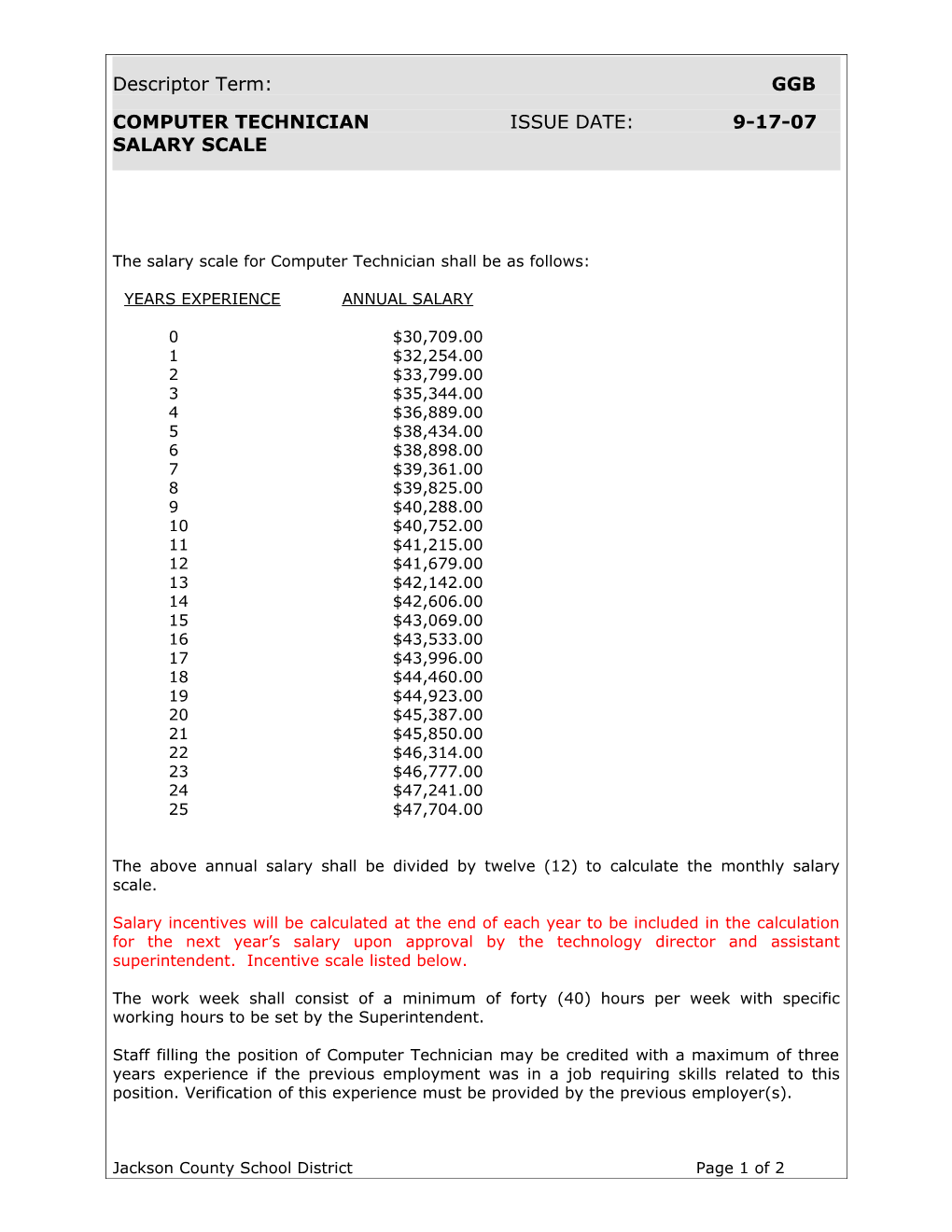 BASIC FUNCTION: Maintain Adequate Payroll Records and Execute Procedures Necessary to Assure s1