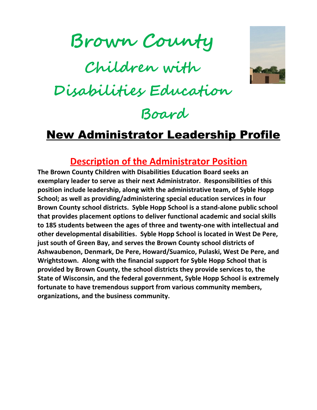 Children with Disabilities Education Board