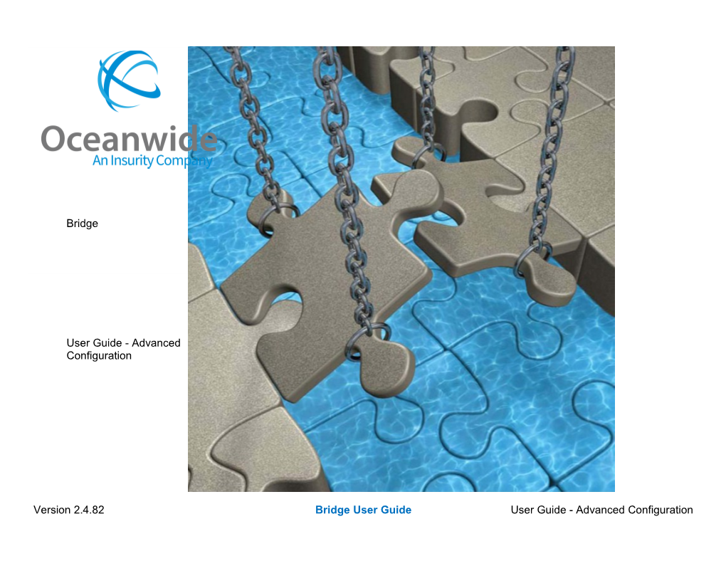Bridge User Guide - Advanced Configuration