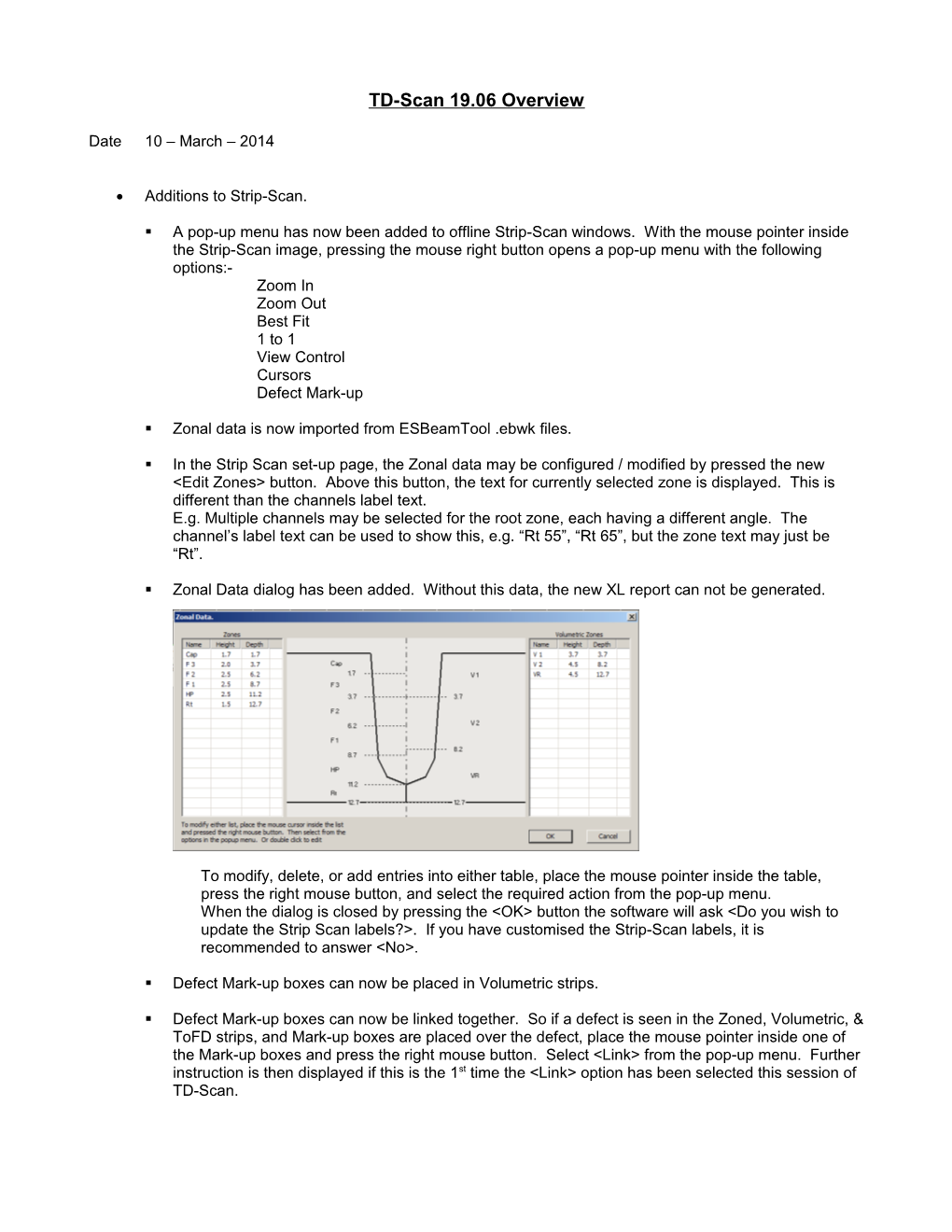 TD-Scan 19.06 Overview