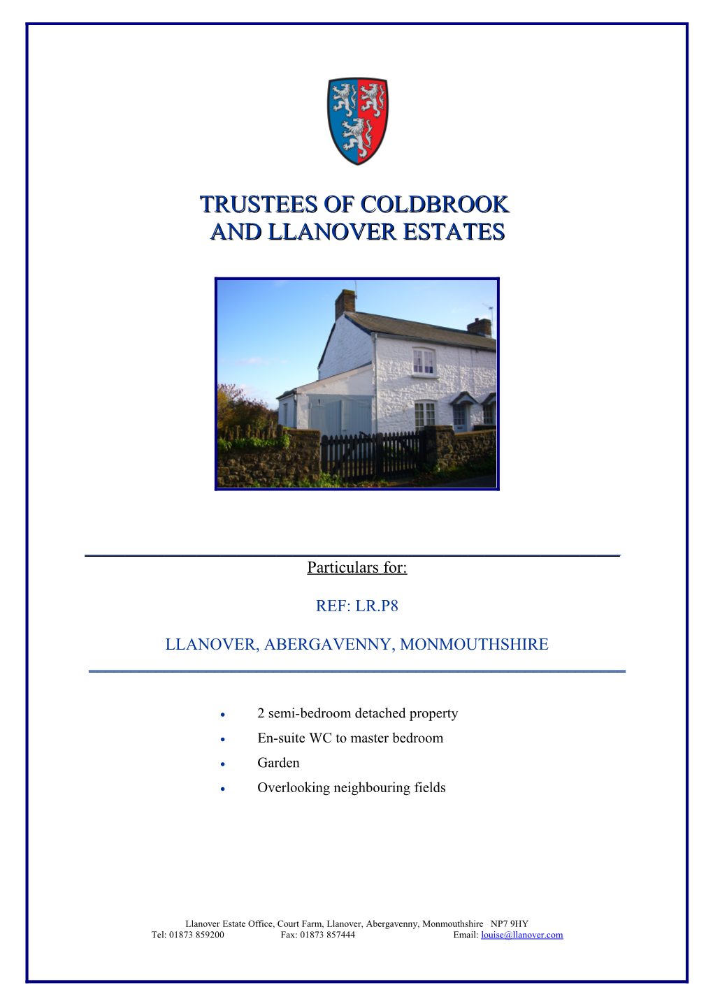 Trustees of Coldbrook