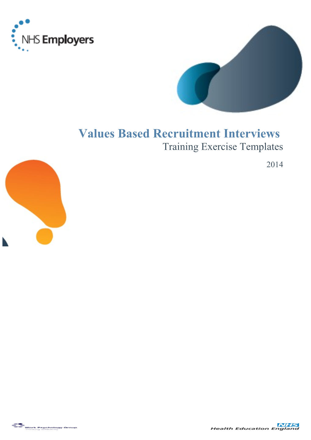Values-Based Interview Training: Exercise Templates