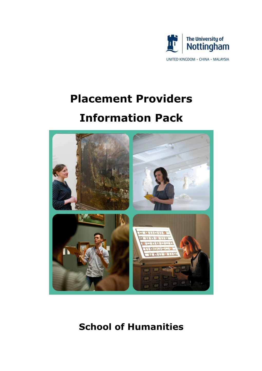 Employer Placements Pack