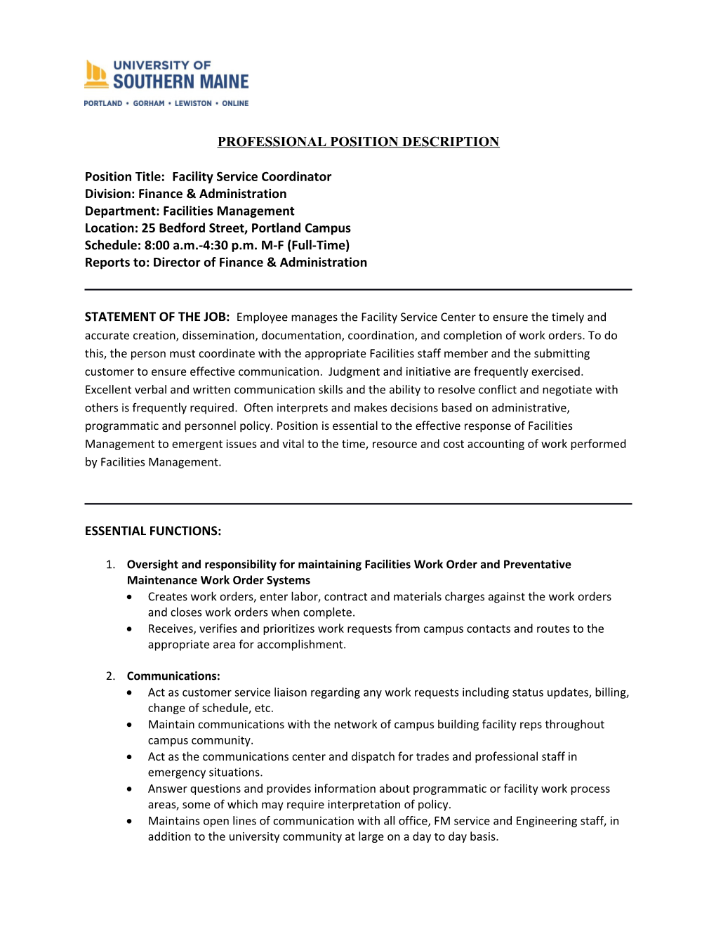 Professional Position Description s1