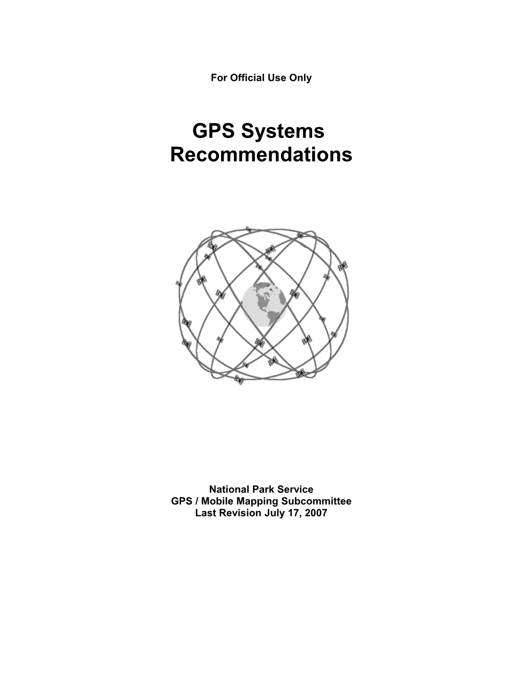 GPS Systems Recommendation