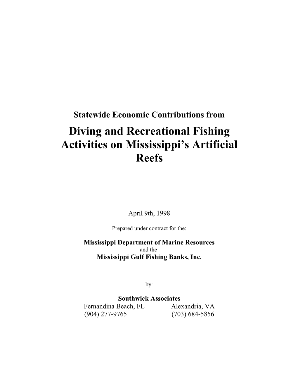 Statewide Economic Contributions From