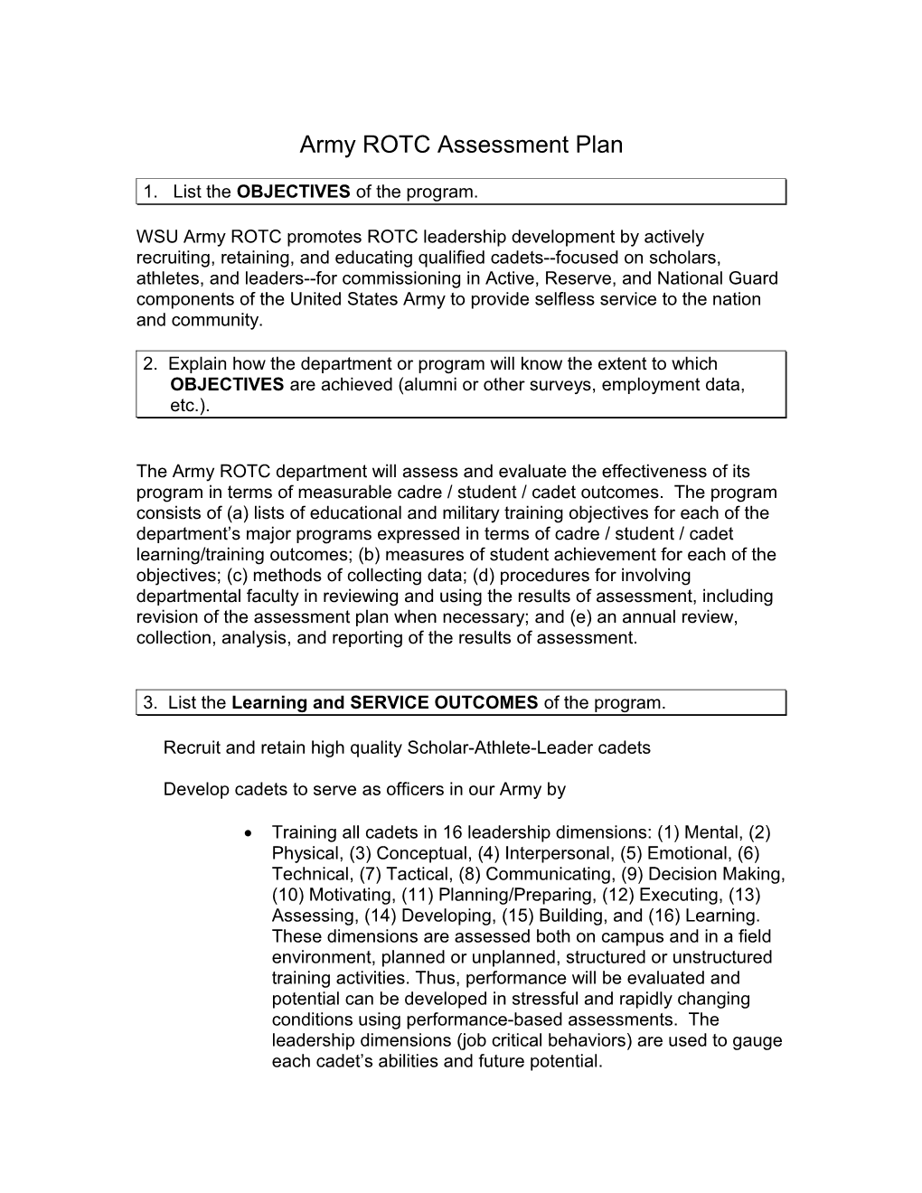 Template for Program Assessment Plans s2