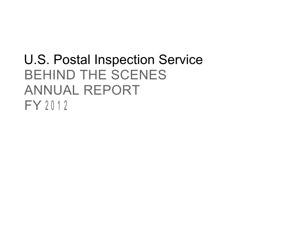 U.S. Postal Inspection Service