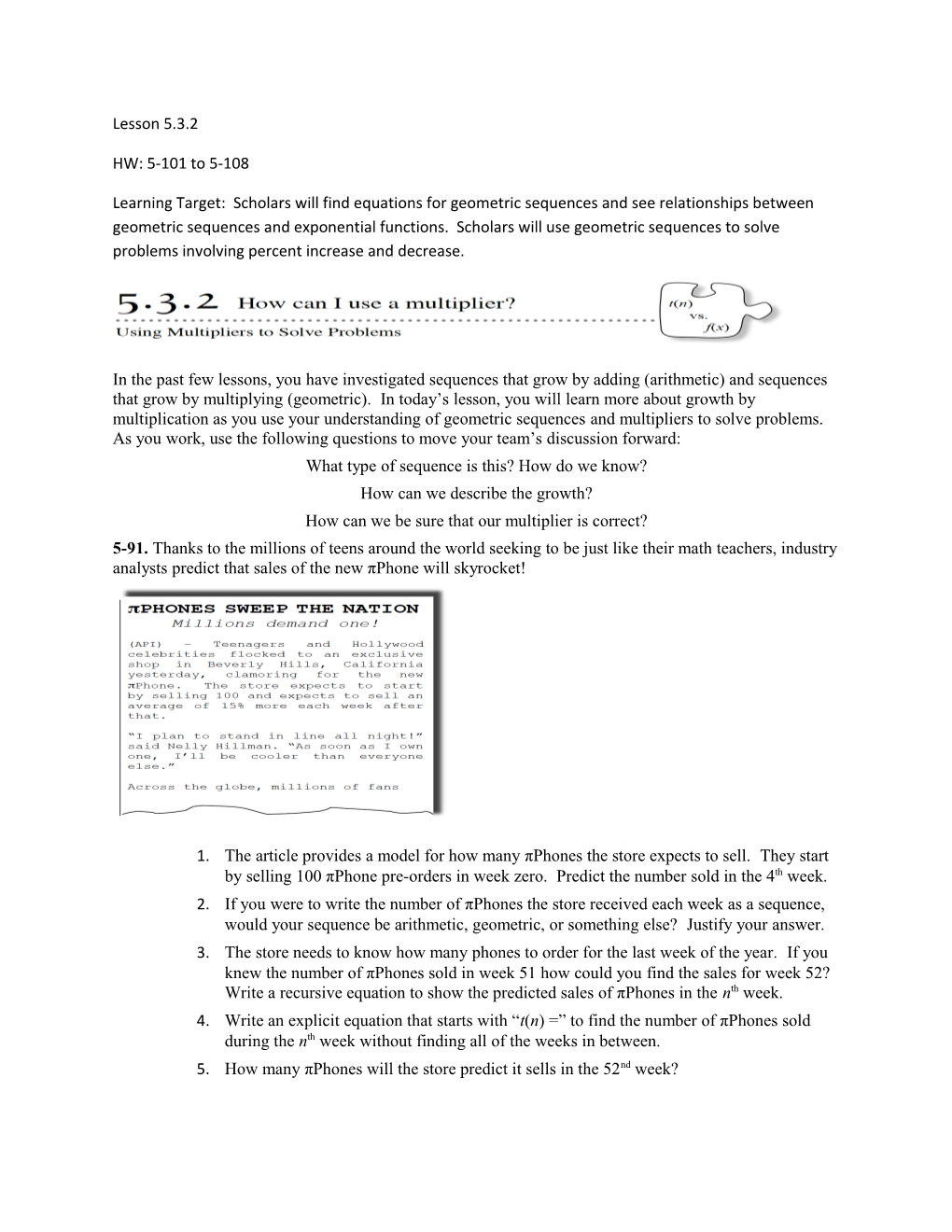 What Type of Sequence Is This? How Do We Know?