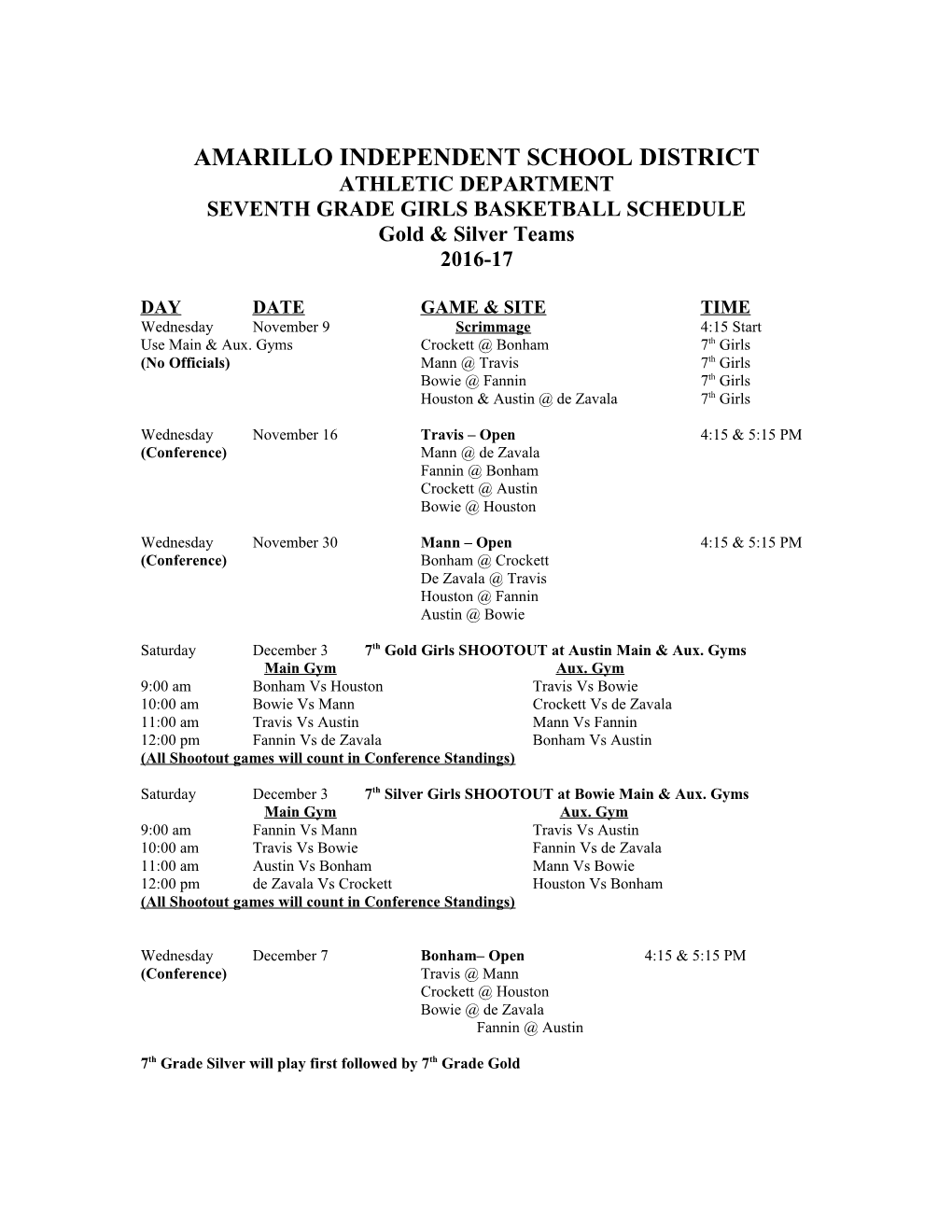 Amarillo Independent School District