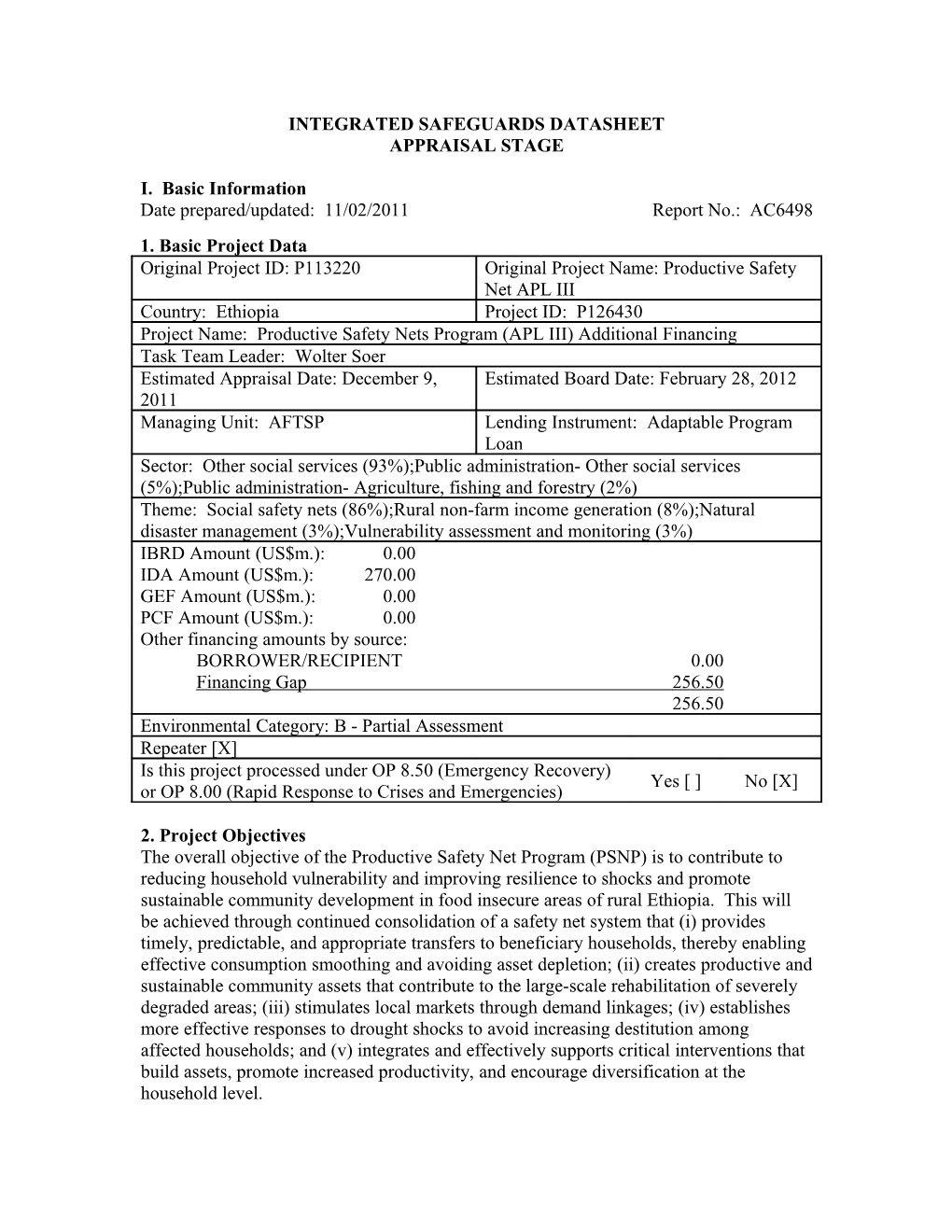 Integrated Safeguards Datasheet s8