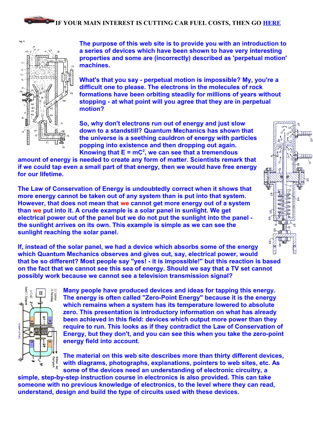 Note: When You Have Finished Reading Any of the Sections Shown Below, Use the 'Back' Button