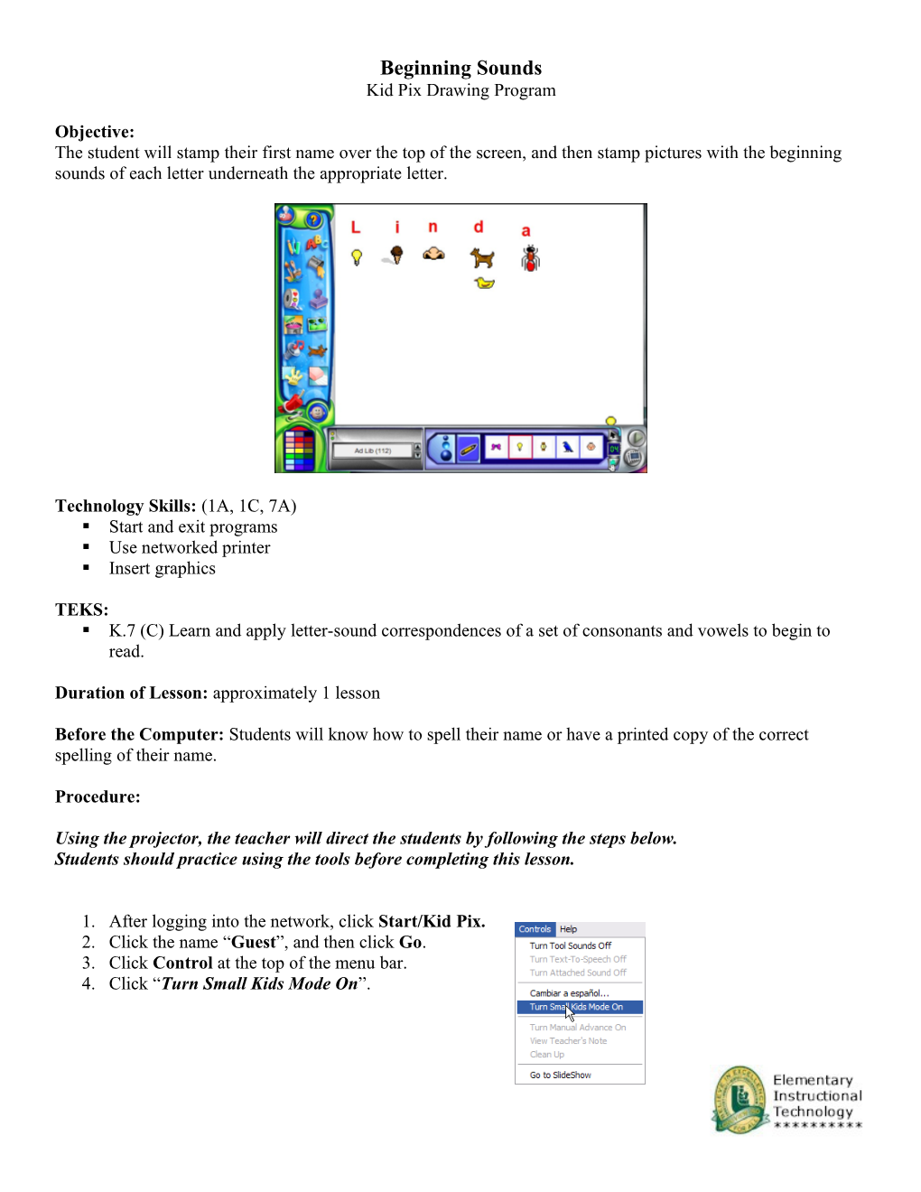 Beginning Sounds