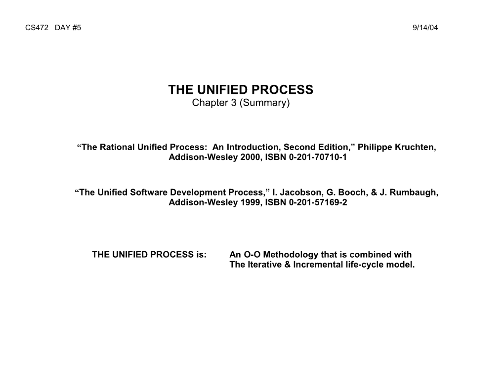 The Rational Unified Process: an Introduction, Second Edition, Philippe Kruchten