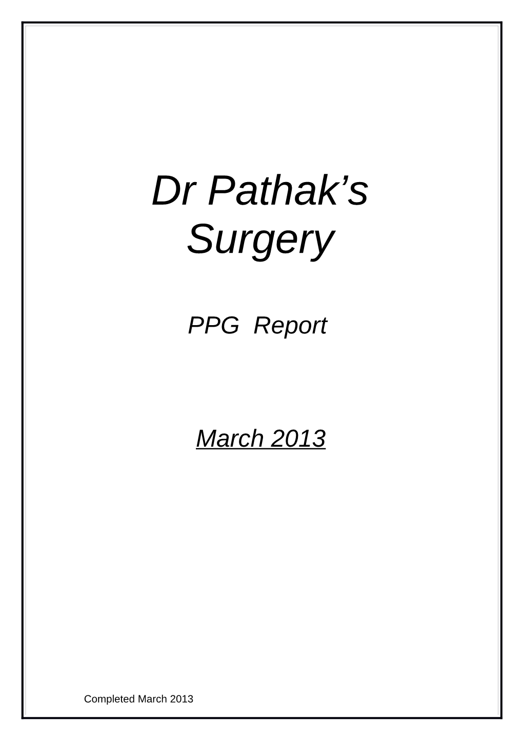 Dr Pathak S Surgery
