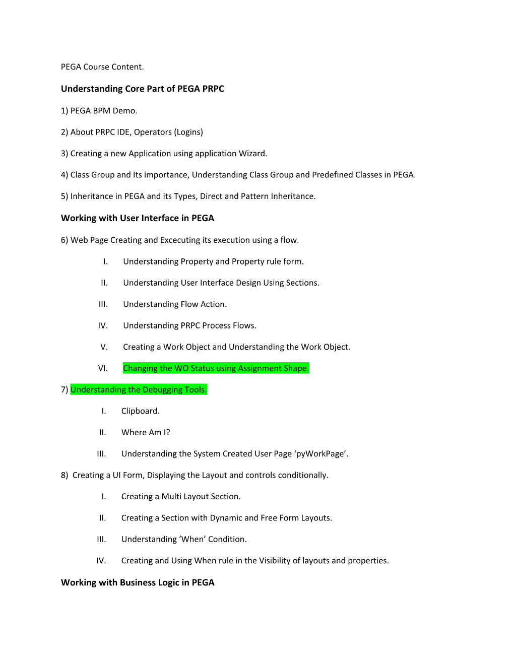 Understanding Core Part of PEGA PRPC