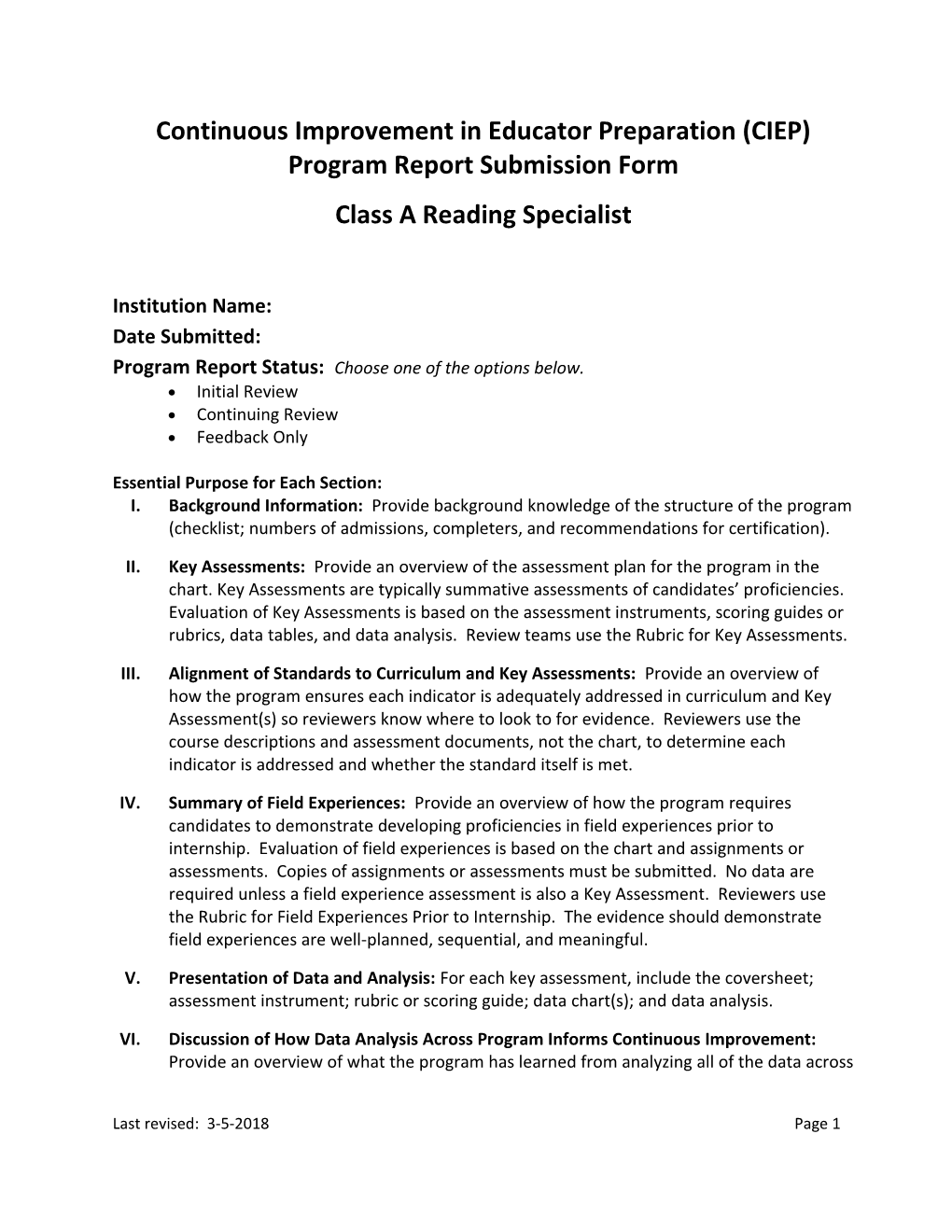 CIEP Template 42 01 Reading Specialist