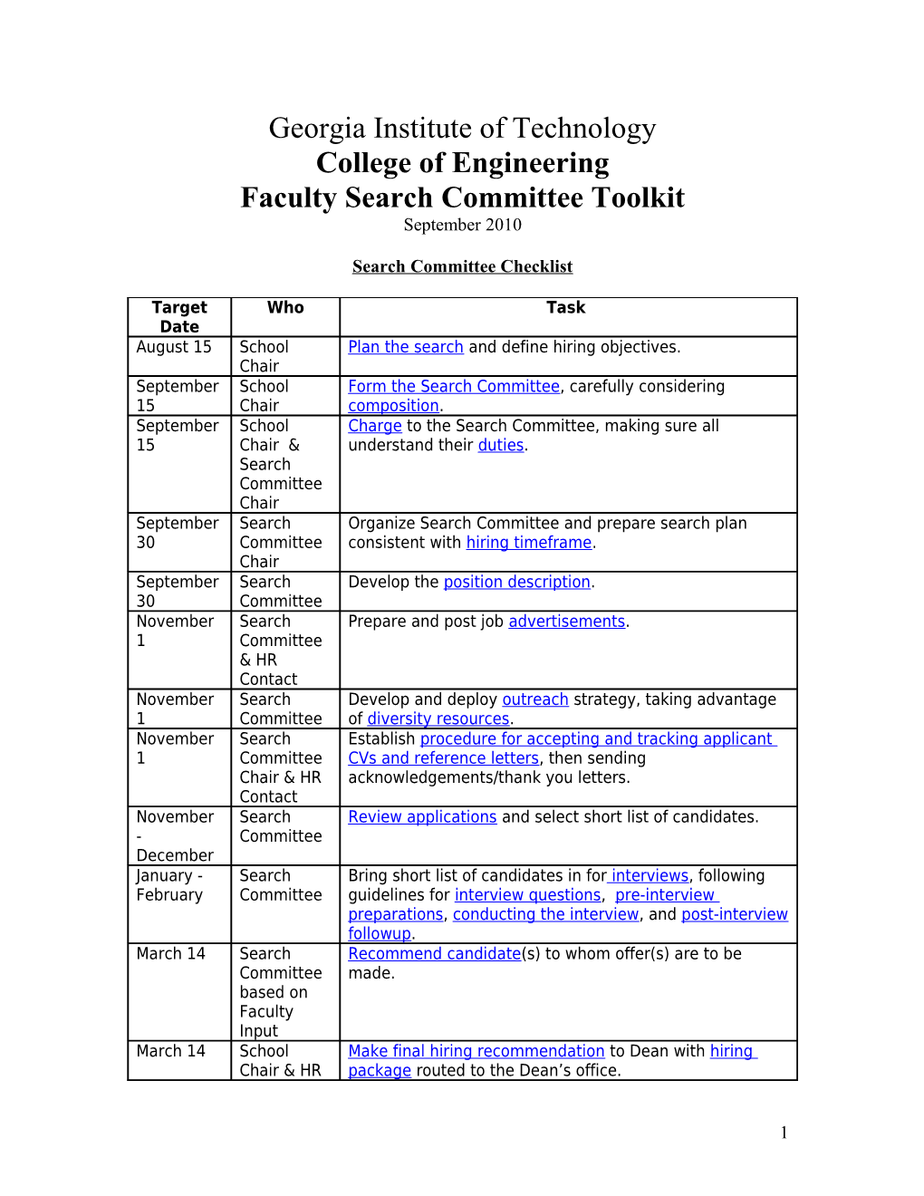 Georgia Institute of Technology s1