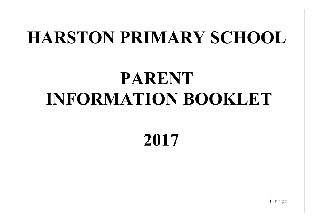 Harston Primary School