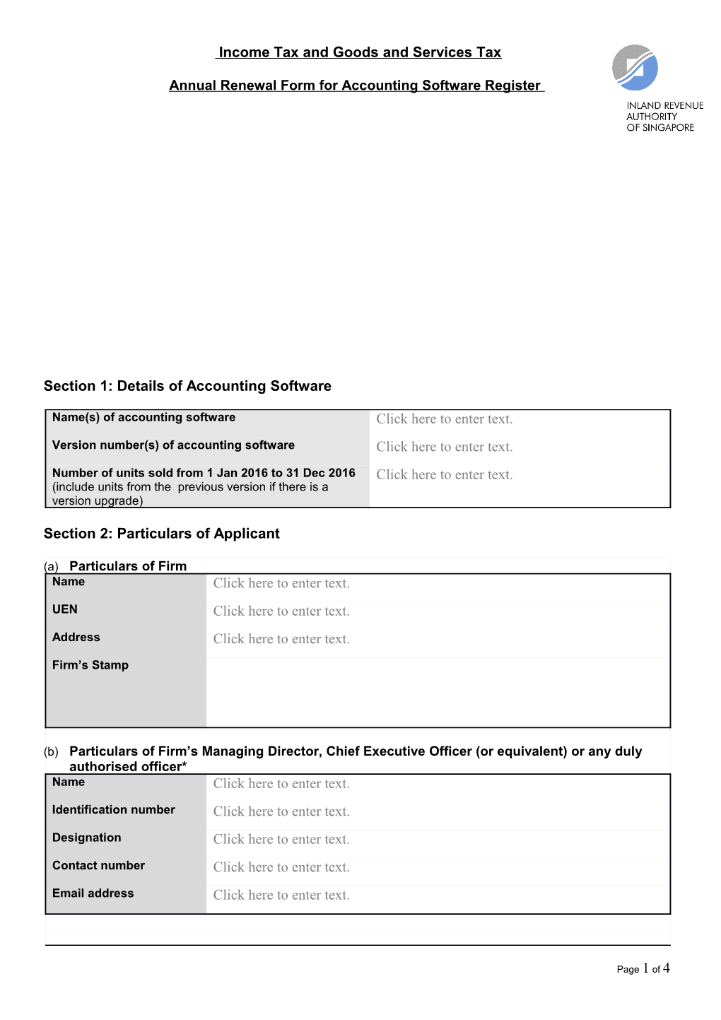 Goods and Services Tax