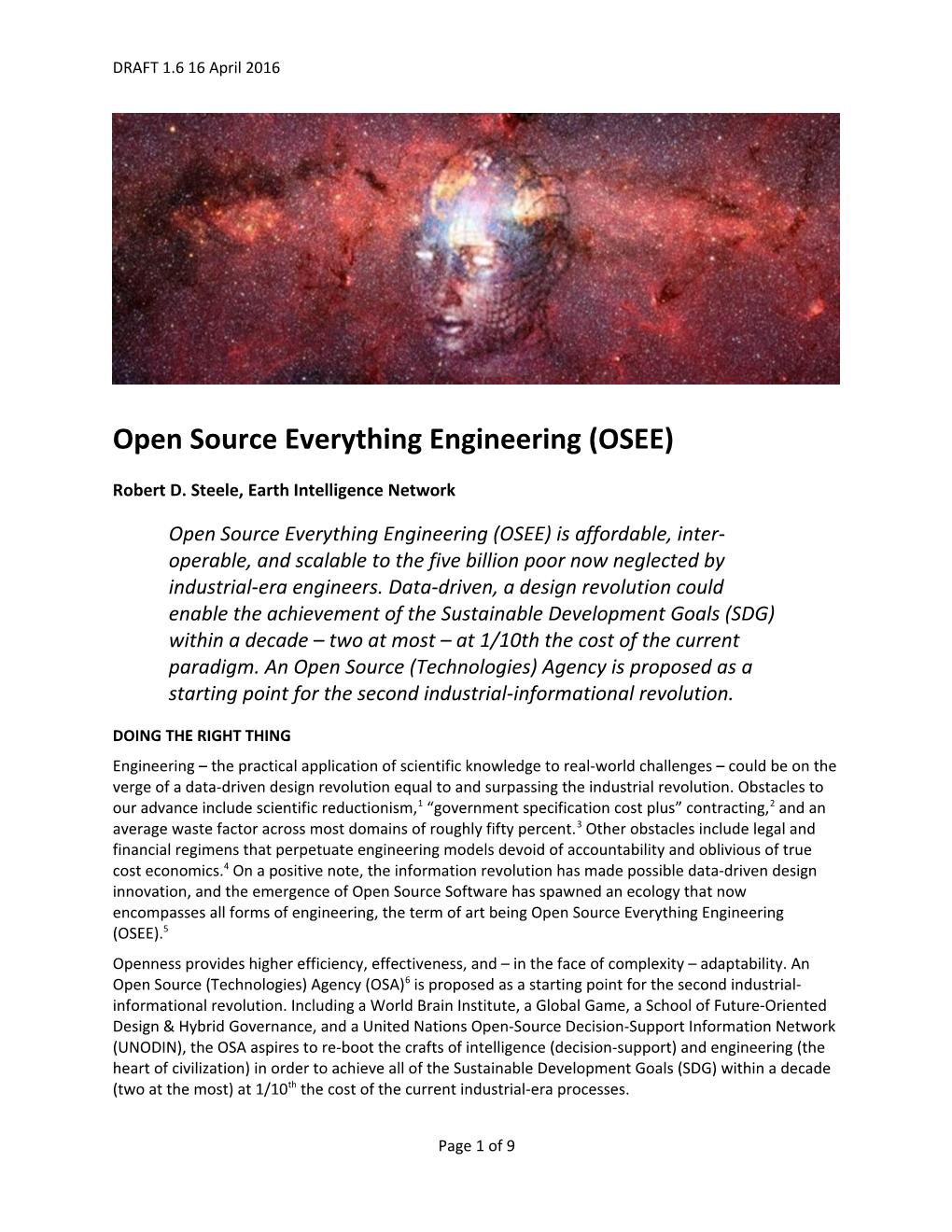 Open Source Everything Engineering (OSEE)