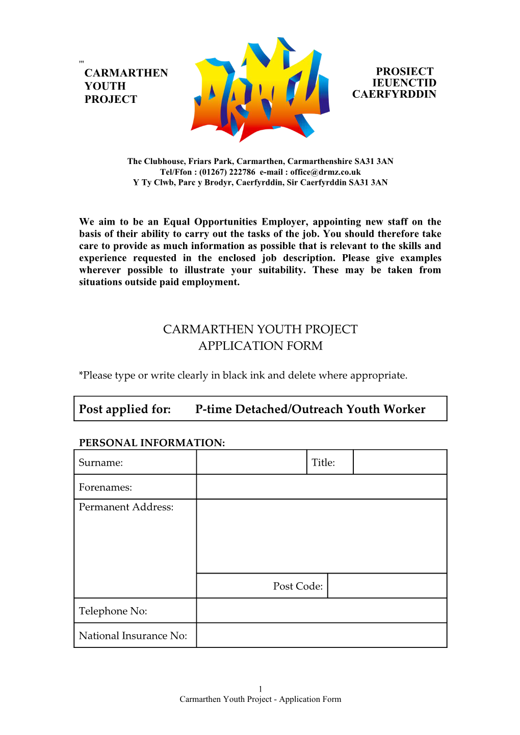 Registered Charity Number