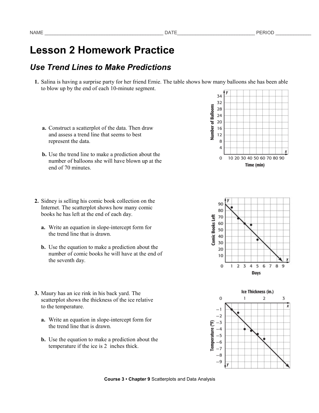 Use Trend Lines to Make Predictions