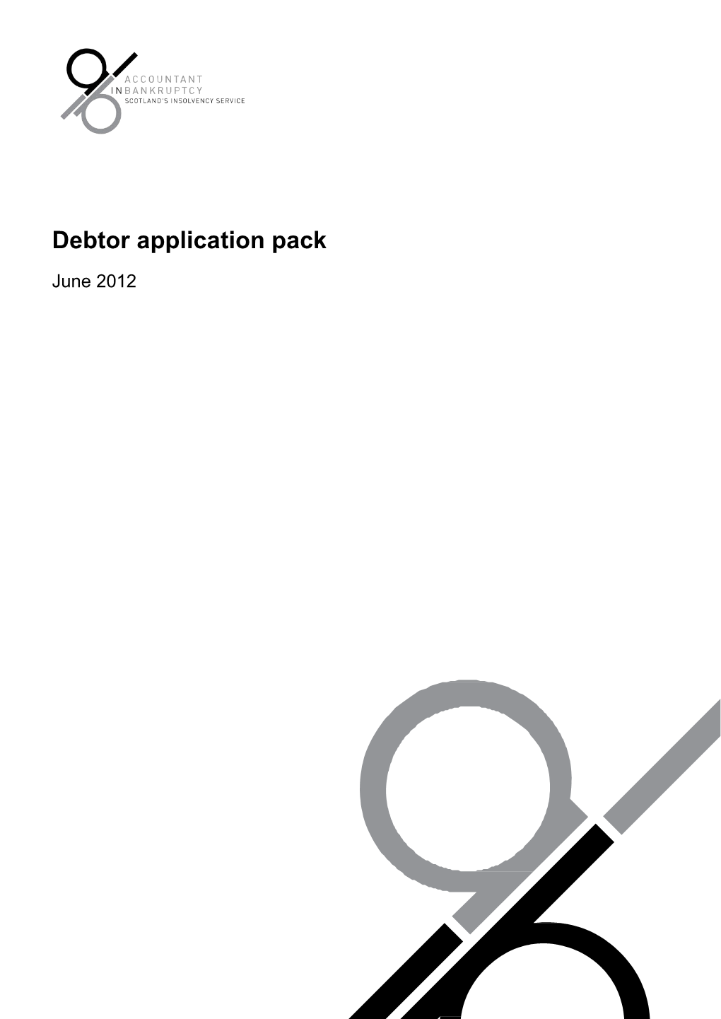 Debtor Application Pack