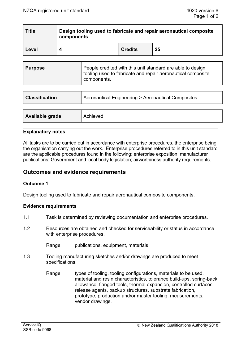 4020 Design Tooling Used to Fabricate and Repair Aeronautical Composite Components