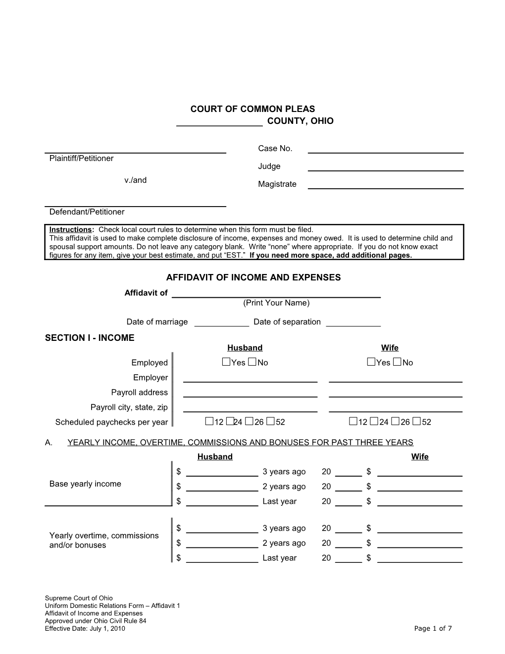 Amended Form Per Call with Crowder, Ergun