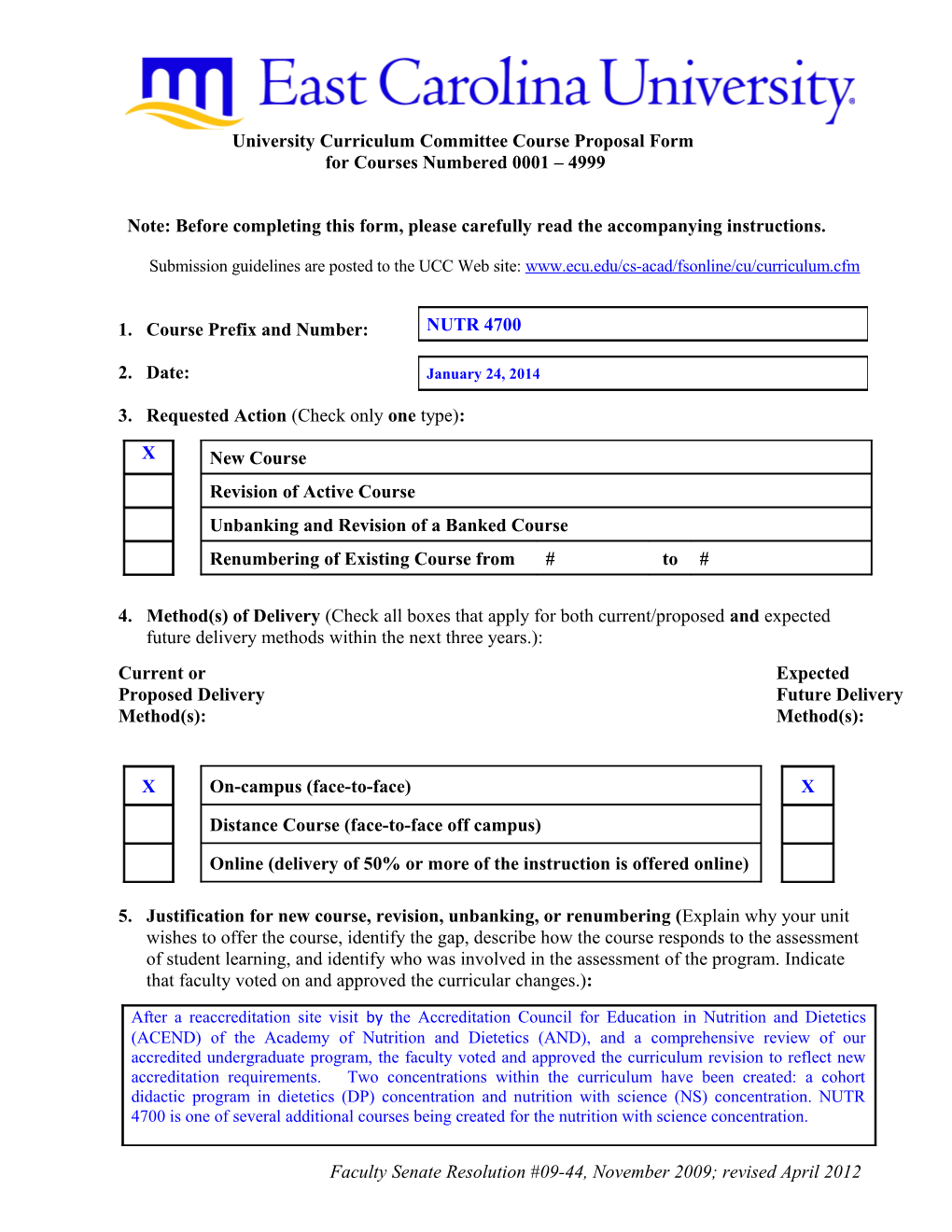 Overview of Undergraduate Curriculum Development s1