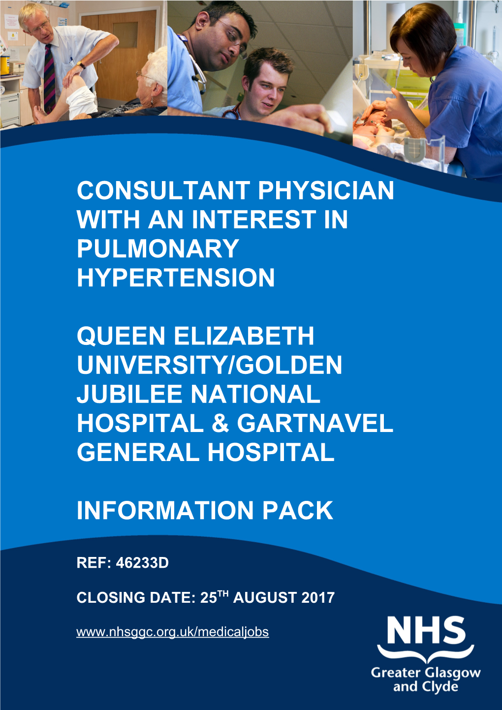 Consultant Physician with an Interest in Pulmonary Hypertension