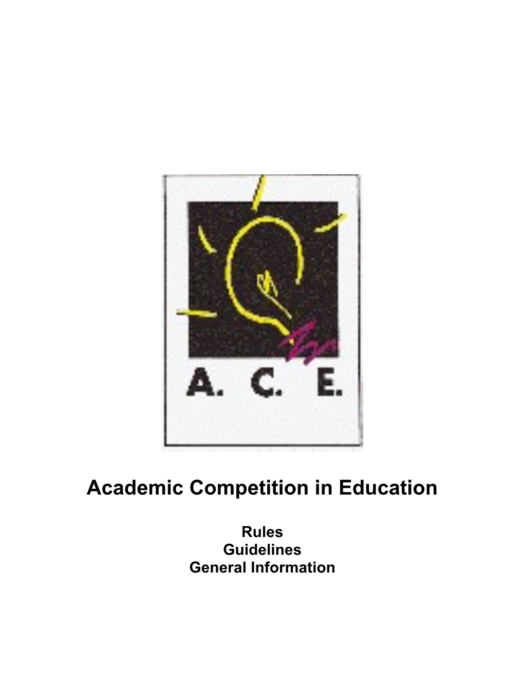 Academic Competition in Education