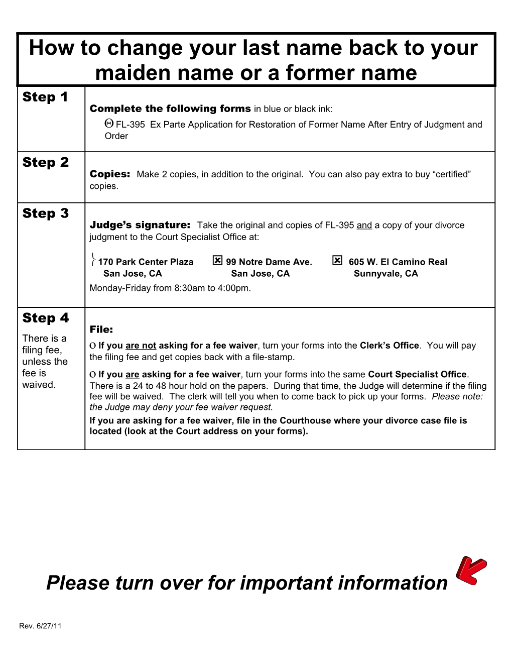 How to Set Or Change Custody, Visitation, Support And/Or Other Orders