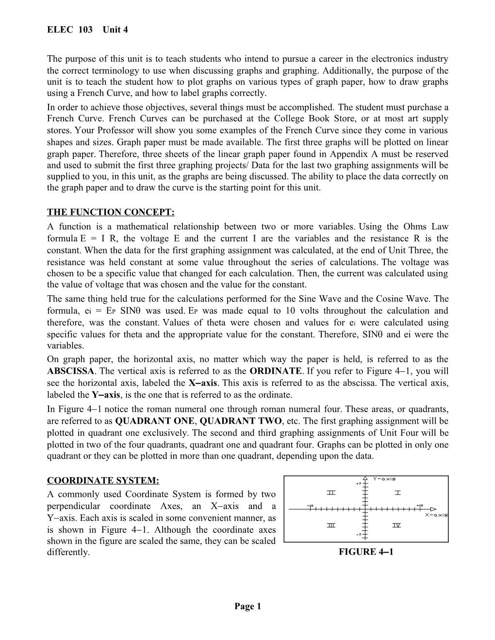 Elt 103 Manual Unit Four