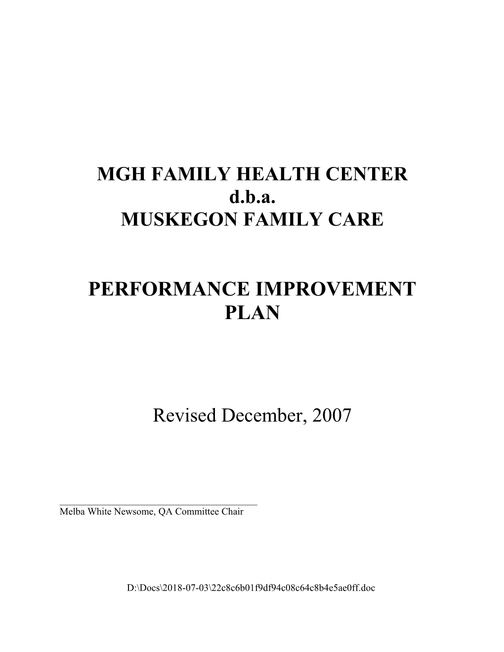 Mgh Family Health Center