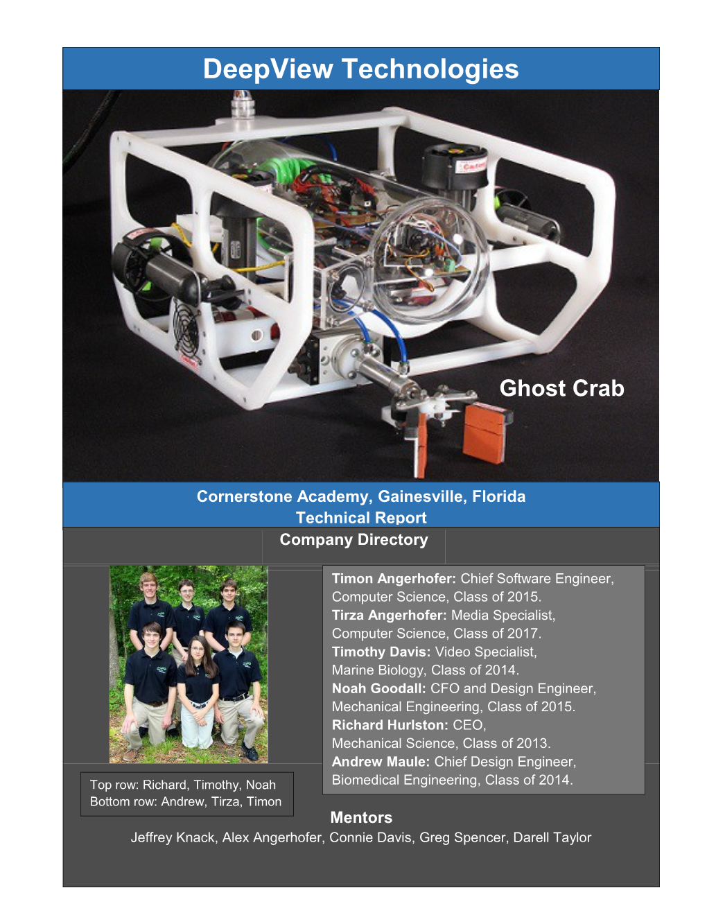 Cornerstone Robotics