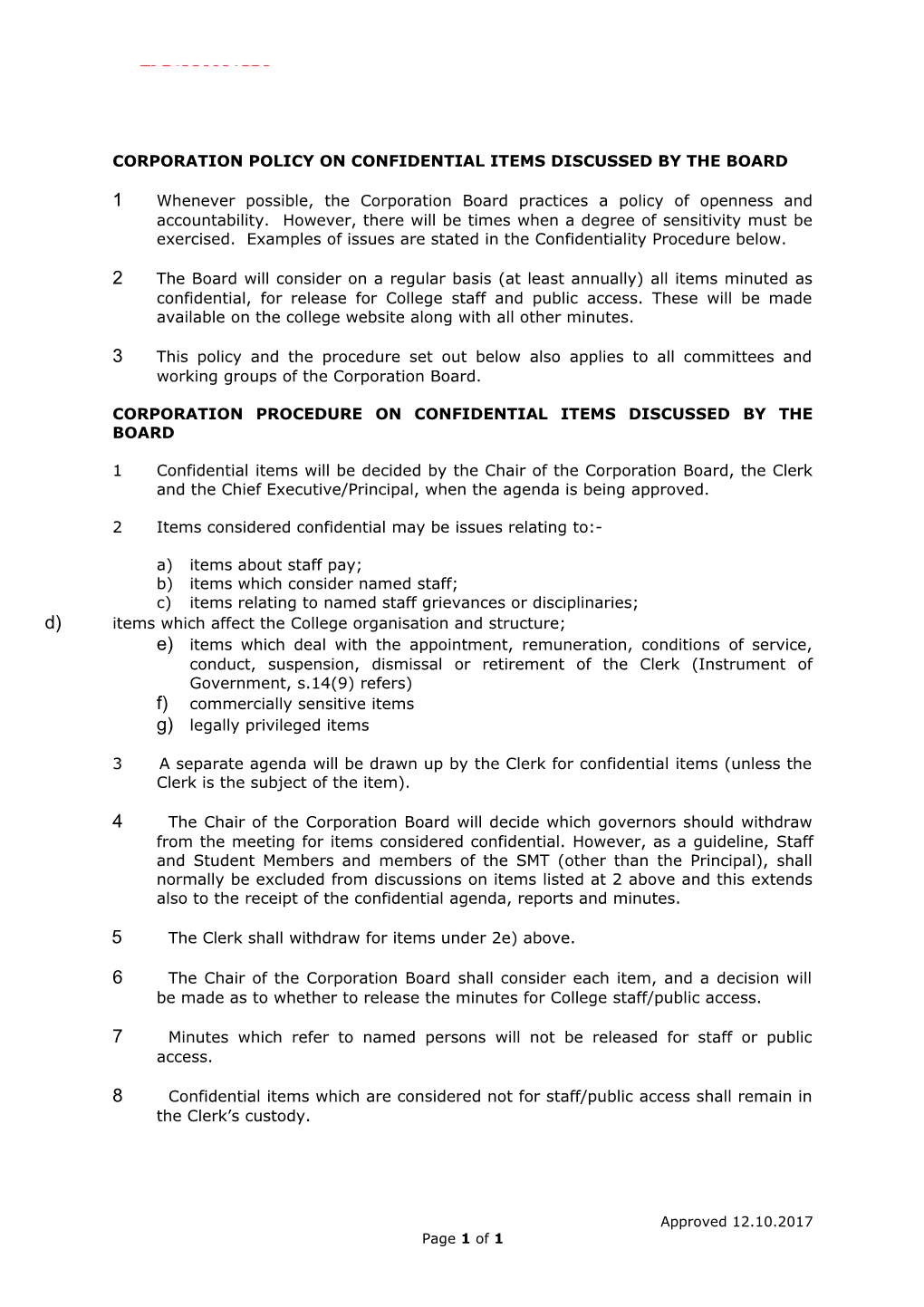 Minutes of Meeting of the Estates Working Group Held on Tuesday 9 September 1997, 4.00Pm