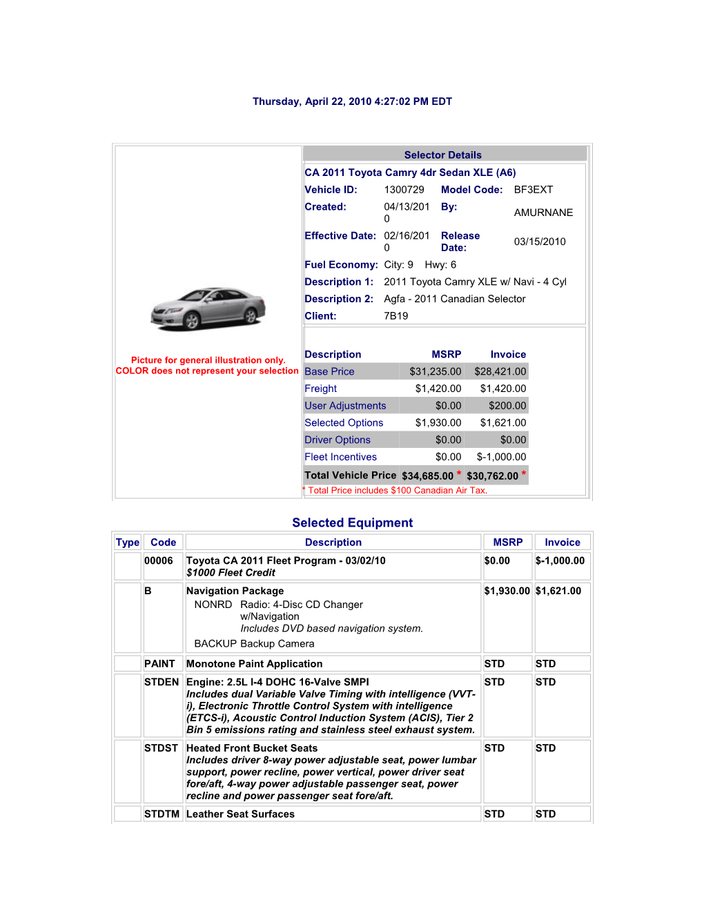 Engine 2.5L (152.2 Cu.In.) I-4 DOHC SMPI 16 Valve Engine