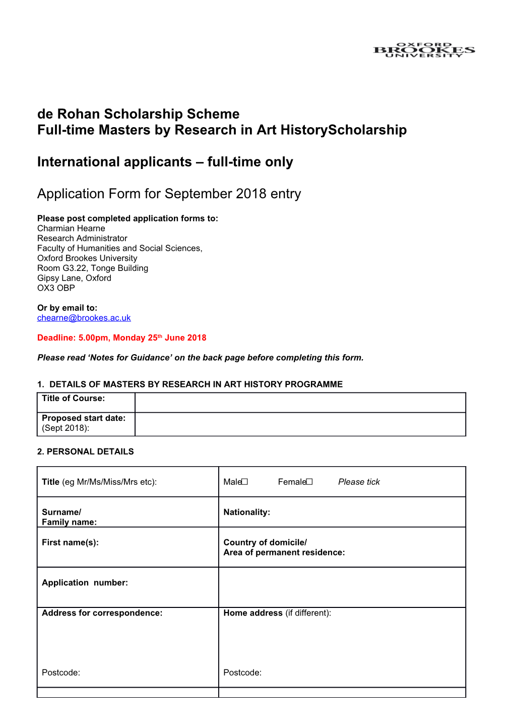Full-Timemasters by Research in Art Historyscholarship