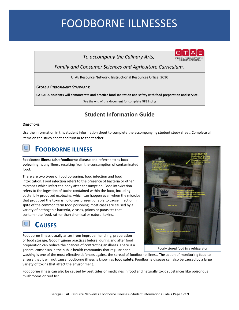 Student Information Guide s1